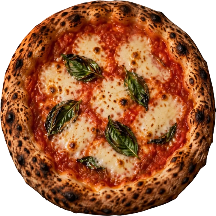 Pizza Margherita appena sfornata